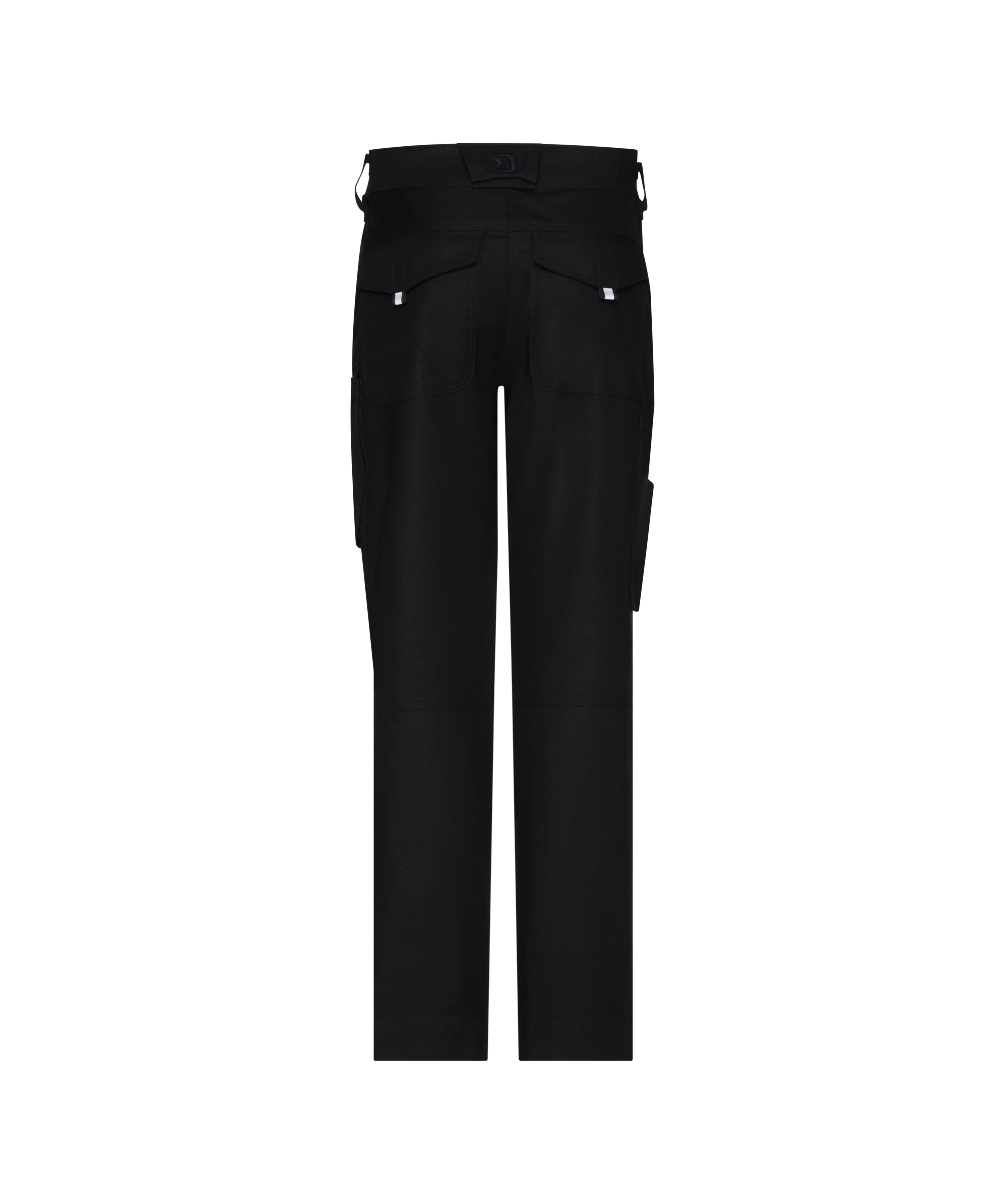 dassy aalto work trousers black back 