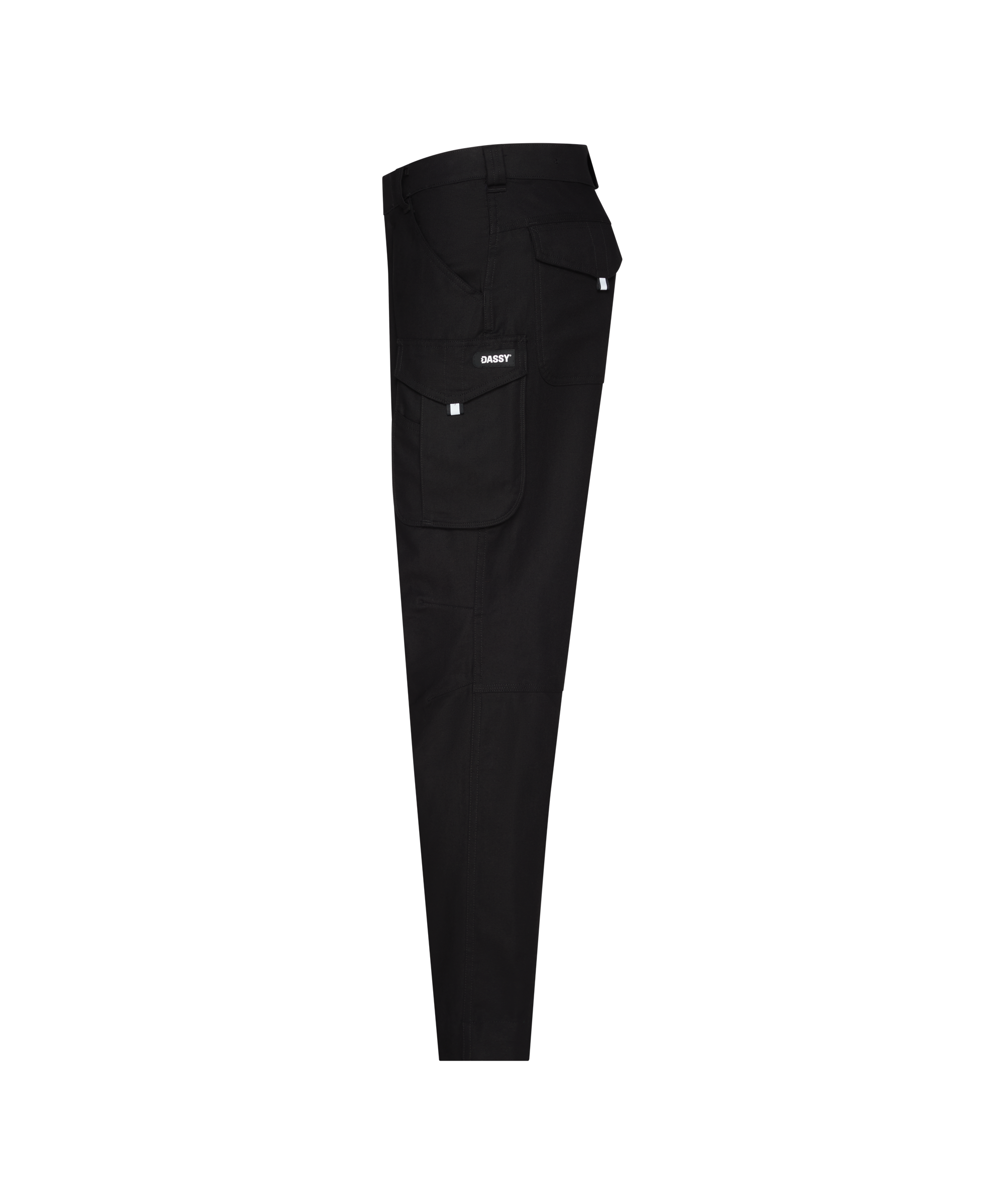 dassy aalto work trousers black side 