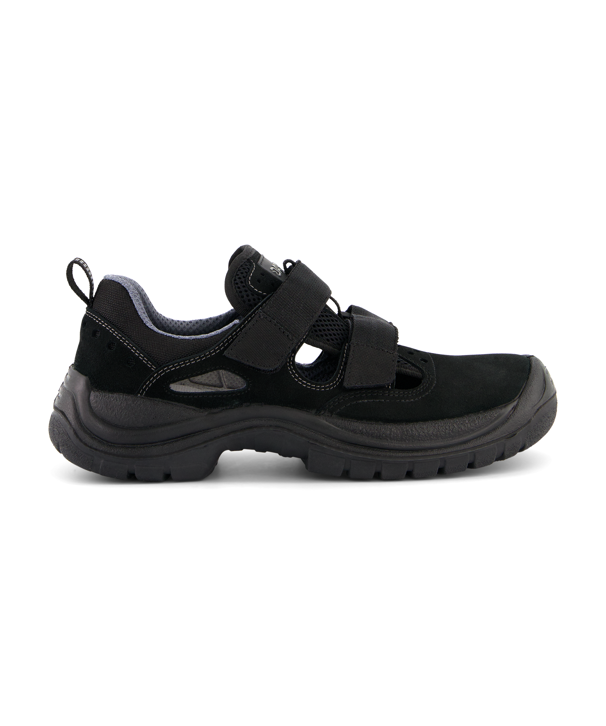 dassy achilles s1pl fo sr safety sandal black side 