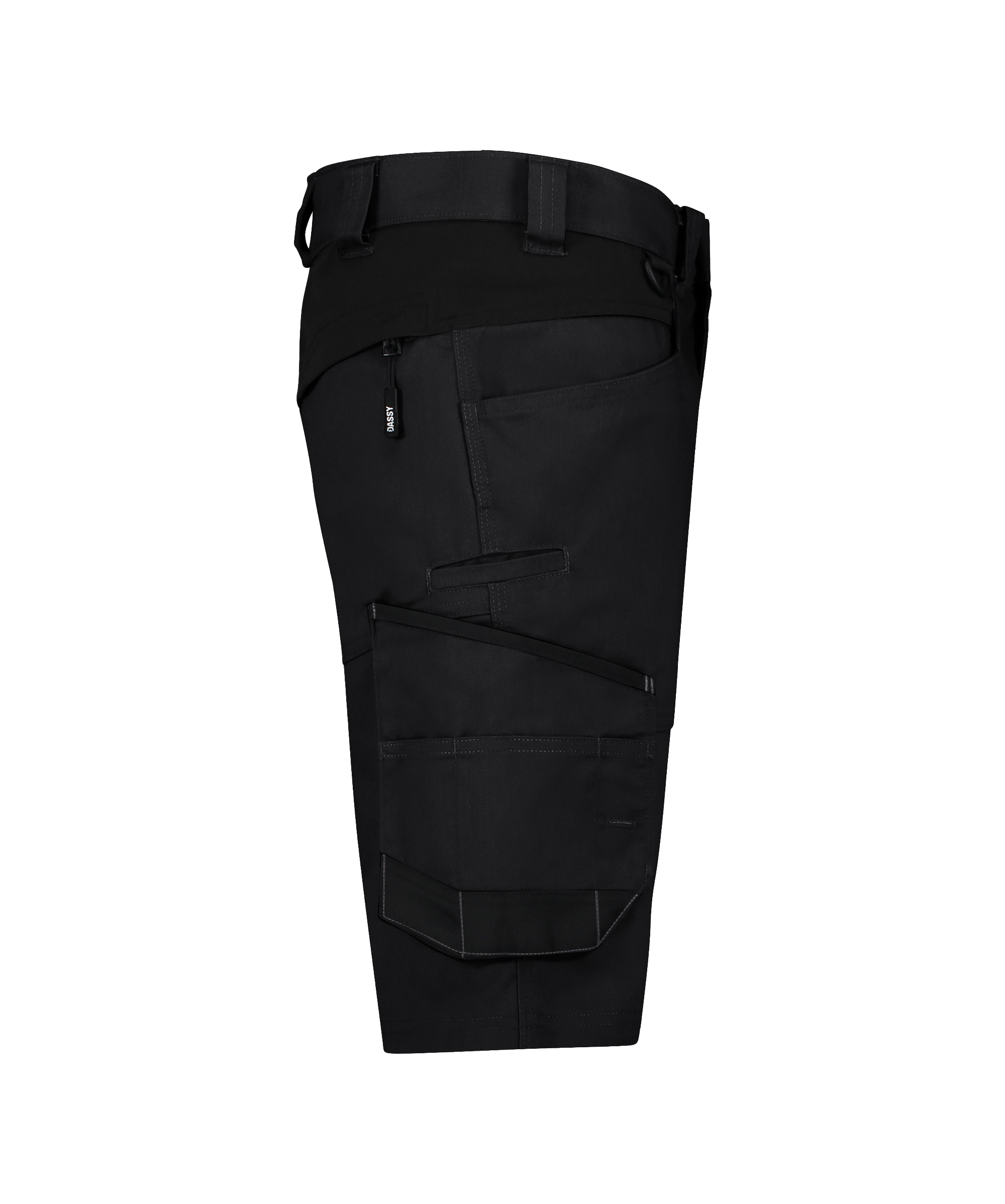 dassy axis next work shorts with stretch black side 