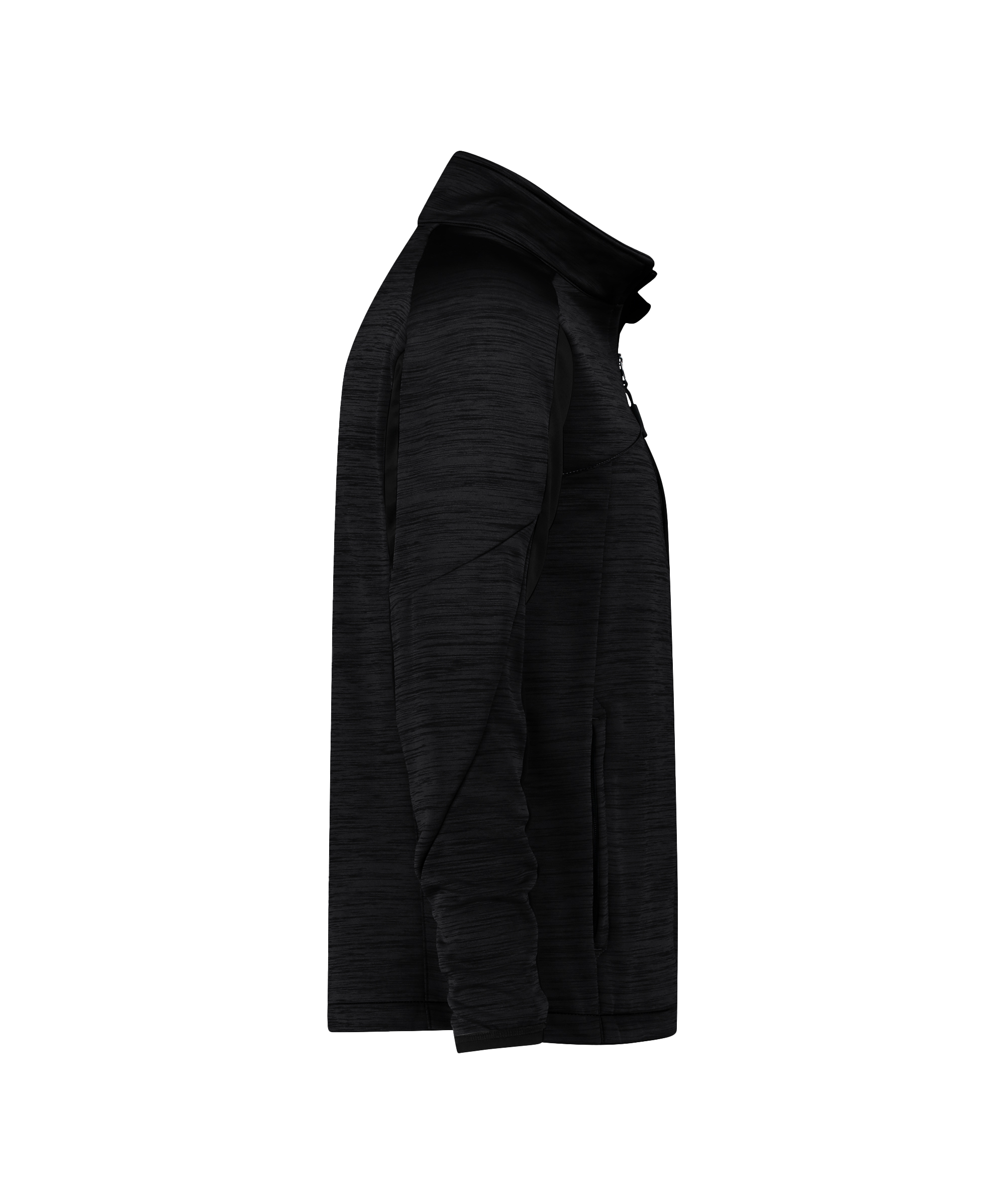 dassy convex next midlayer jacket black side 