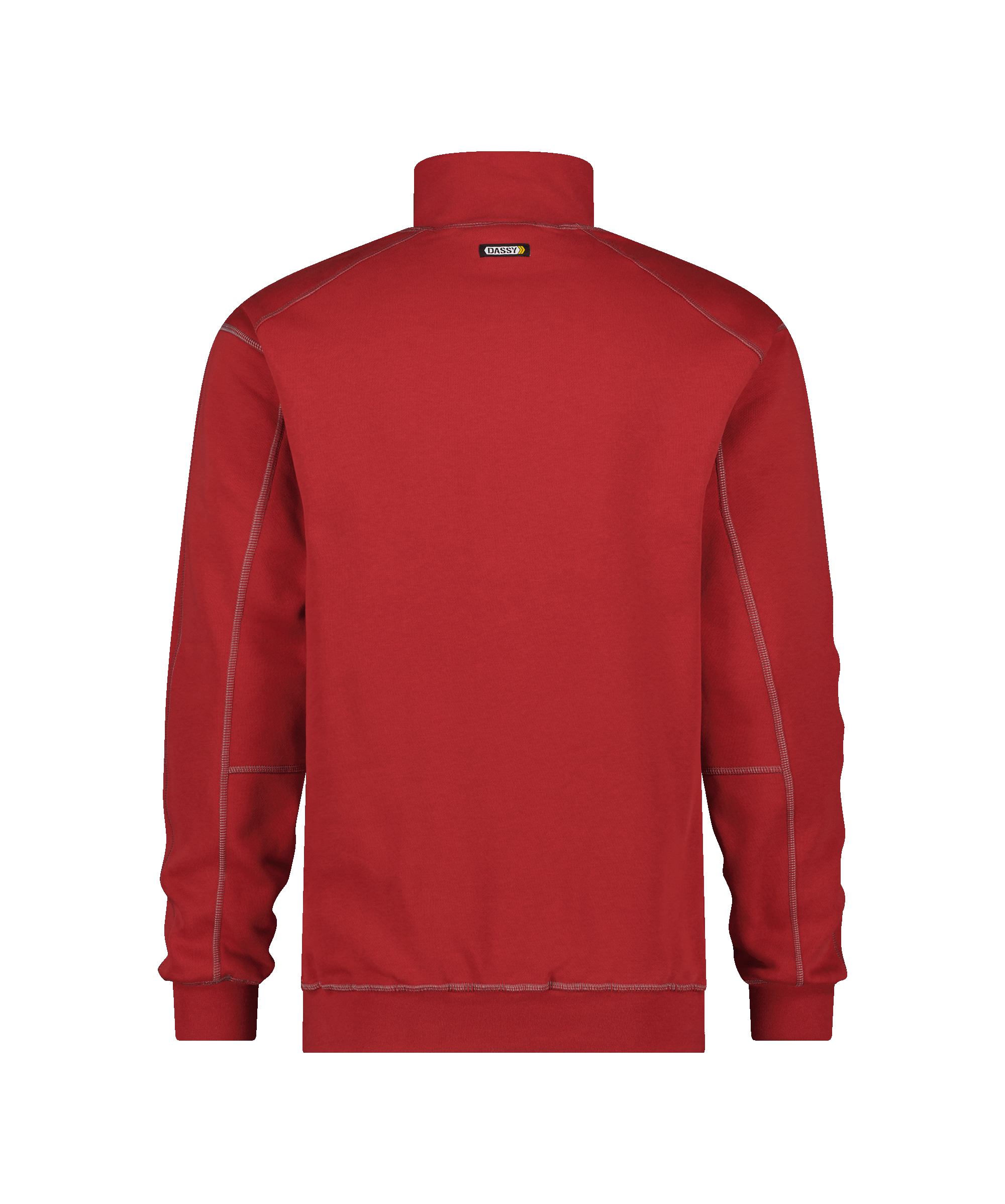 dassy felix sweatshirt red back 