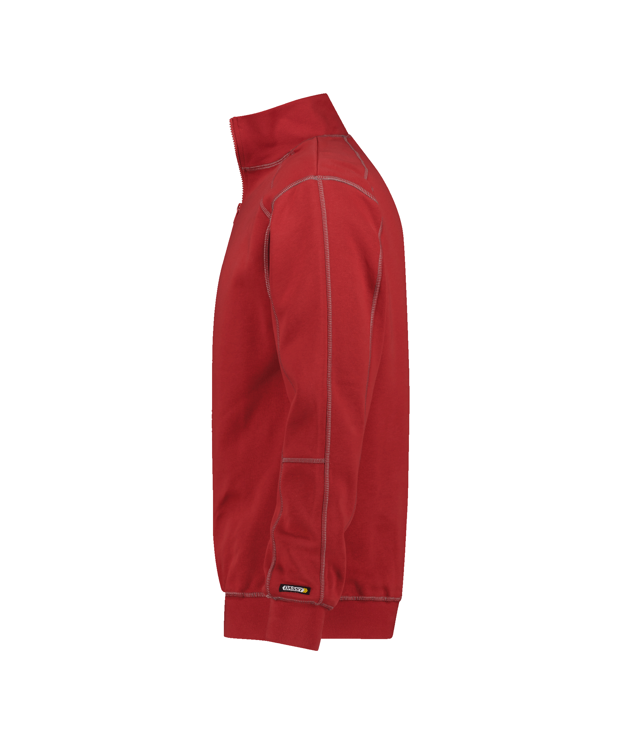 dassy felix sweatshirt red side 