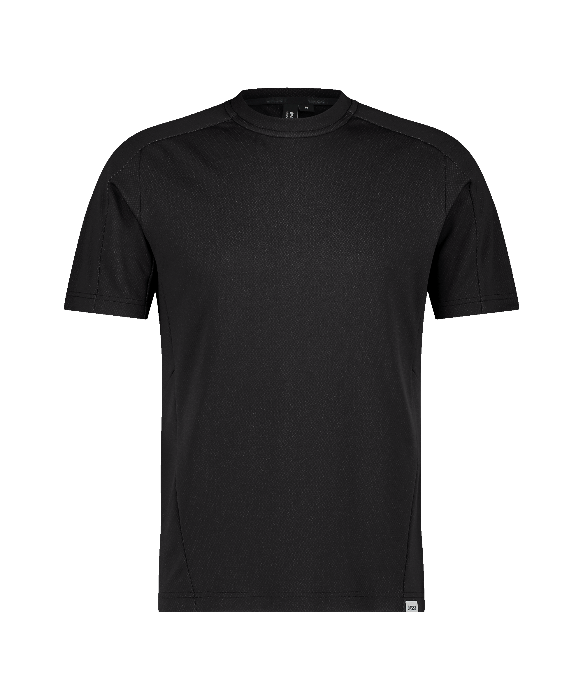 dassy fuji t shirt black front 