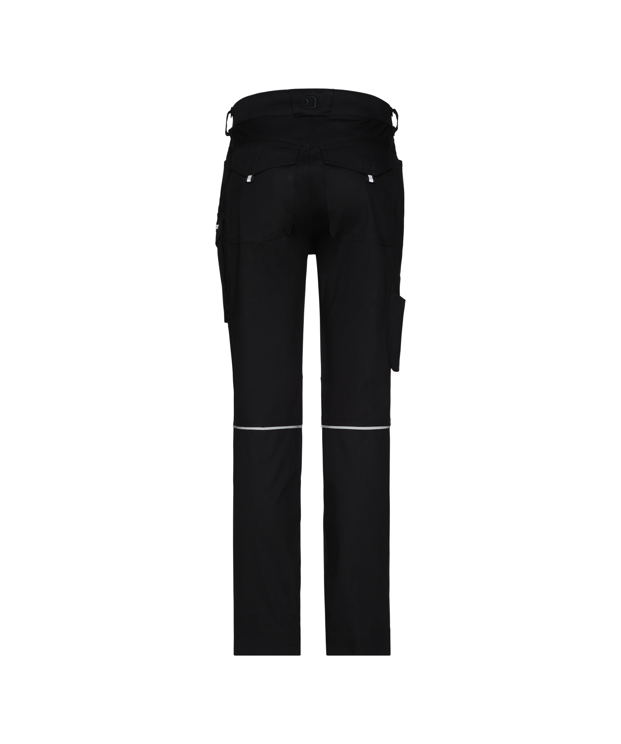 dassy gaudi work trousers black back 