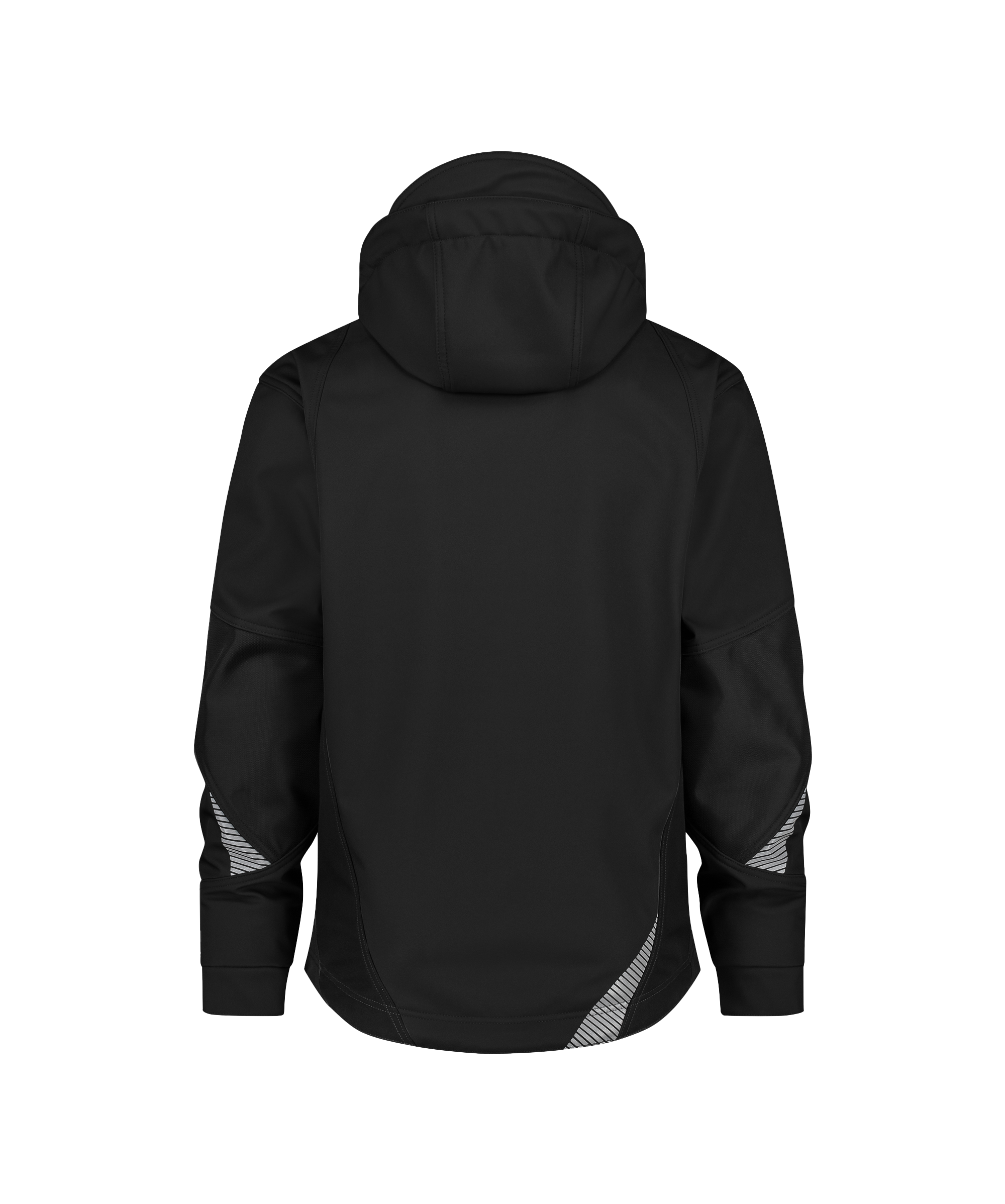 dassy gravity next softshell jacket black back 