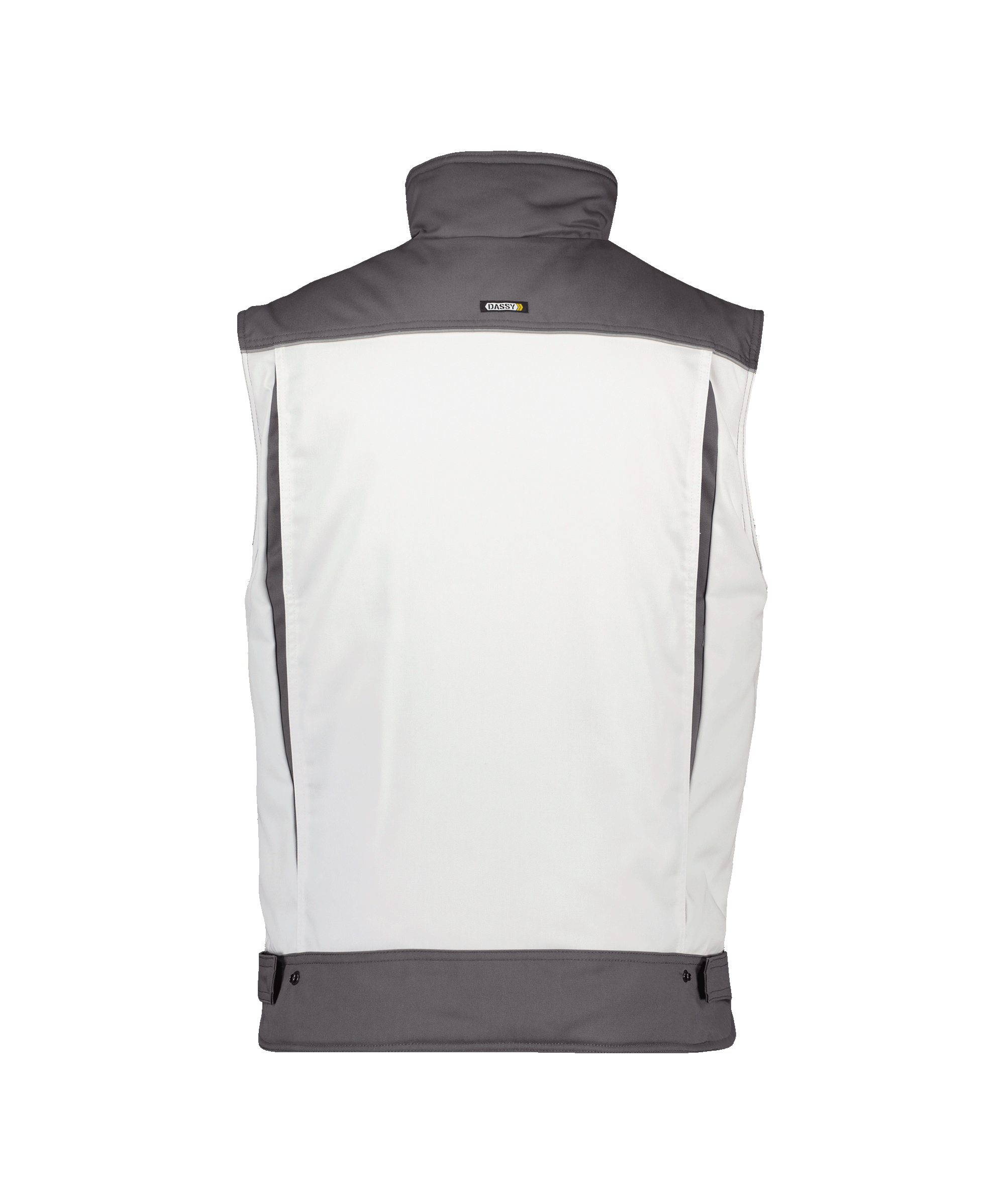 dassy hulst two tone body warmer white cement grey back 
