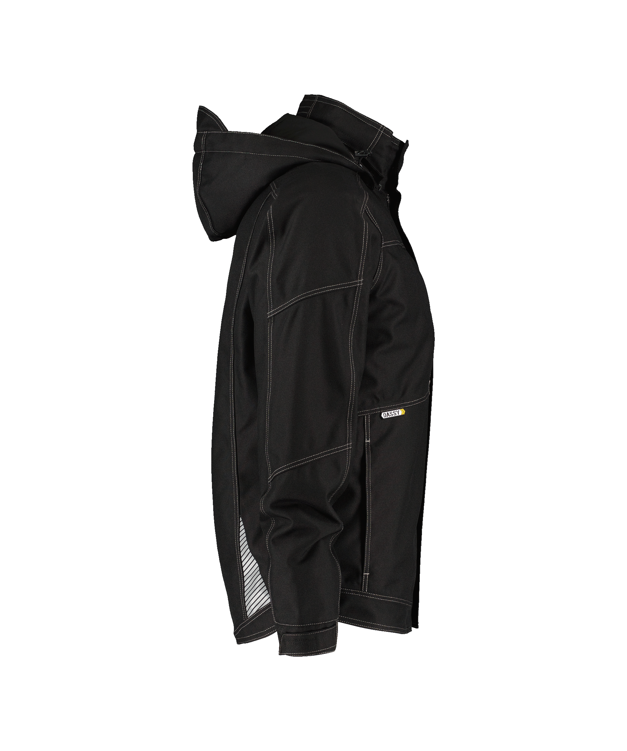 dassy minsk winter jacket black side 