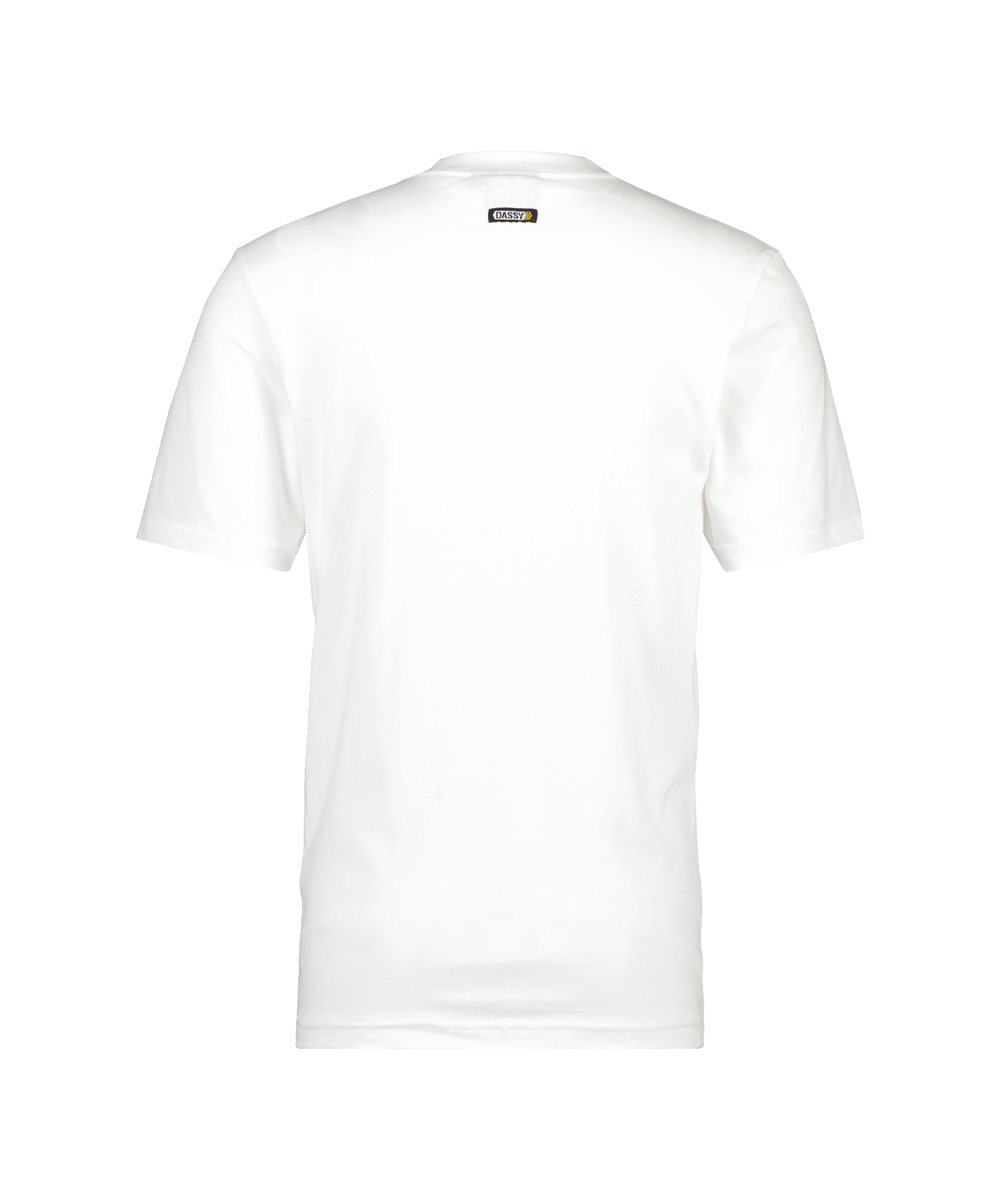 dassy oscar t shirt white back 