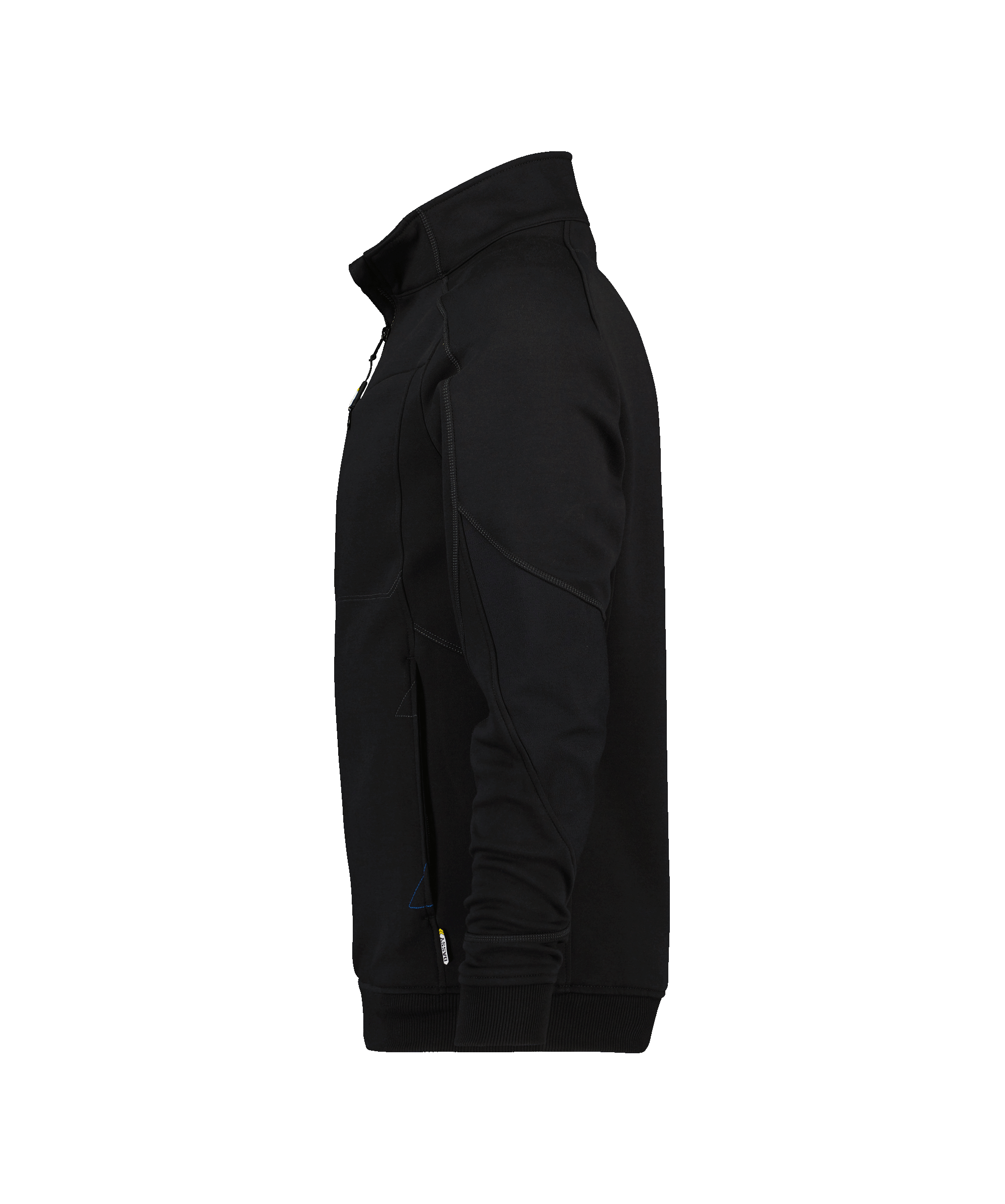 dassy velox sweatshirt black side 