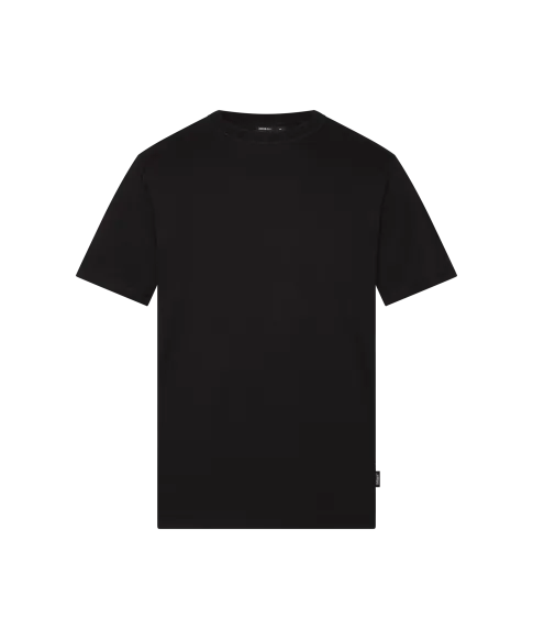 dassy core t shirt black front 
