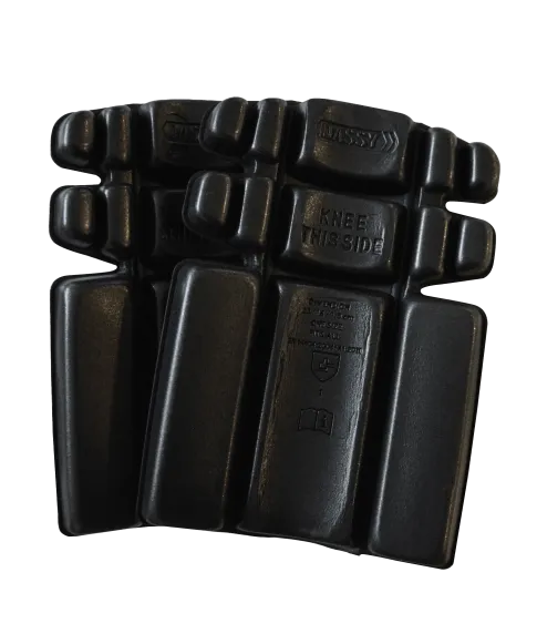 dassy cratos certified knee pads (type 2 level 1) black front 