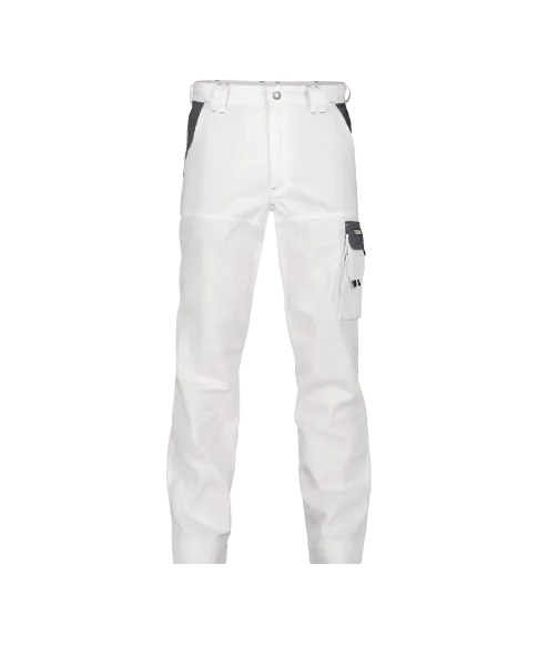 dassy nashville two tone work trousers white cement grey front 