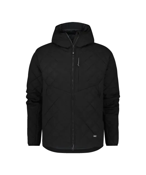 dassy tama insulated jacket black front 